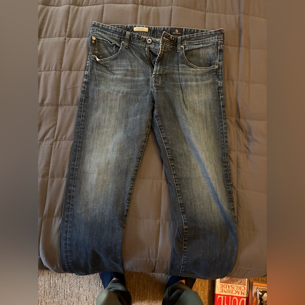 AG Men’s Straight Fit Men’s Jeans 34 X 34